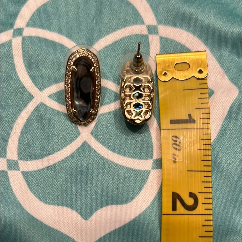 Kendra Scott Abalone Shell Earrings - Picture 3 of 6